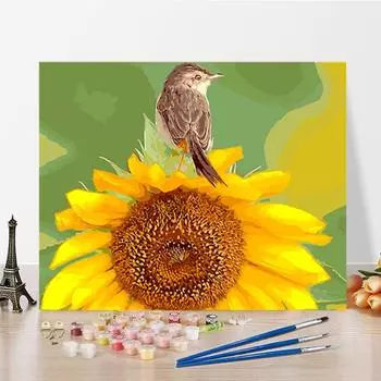 DIY Живопись по номерам Ремесла Цифровая живопись маслом Украшения для дома Искусство Хобби Живопись по номерам 40x50cm no frame