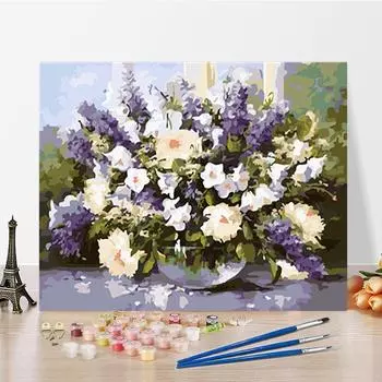 DIY Живопись по номерам Ремесла Искусство Цифровая живопись маслом Хобби Украшение дома Живопись по номерам 40x50cm no frame