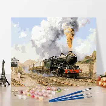 DIY живопись по номерам ремесла искусство украшения дома хобби номера живопись цифровая картина маслом 40x50cm no frame