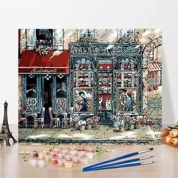 DIY Живопись по номерам Ремесла Украшение дома Хобби Искусство Цифровая живопись маслом Живопись по номерам 40x50cm no frame