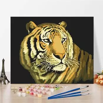 DIY Живопись по номерам Ремесла Живопись по номерам Украшения для дома Искусство Цифровая живопись маслом Хобби 40x50cm no frame