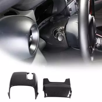 DIYUCAR Совместим с Toyota GR86 ZN8 Subaru BRZ ZD8 2022 2023 Накладка на рулевое колесо Накладка на рулевое колесо Защитная накладка на внутреннюю панель Рулевое колесо