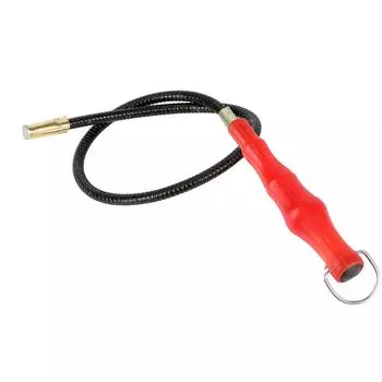 DIYWORK Extending Rod Stick Rope Flexible Magnetic Claws Pick Up Tool Magnet Long Reach Spring Grip Grabber Hand Tools 1pc красный