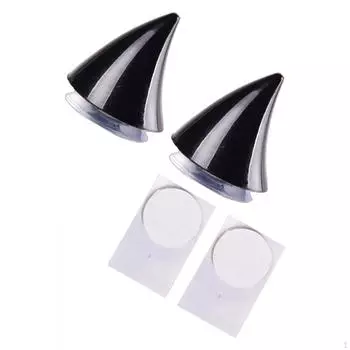 Дизайн декоративной наклейки, простая установка, изысканный велосипедный шлем, лыжный шлем для сноуборда Wing Black