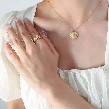 Дизайн хип-хопа не выцветает, уникальное ожерелье с подвеской из циркона неправильной круглой формы с инкрустацией в виде глаза дьявола