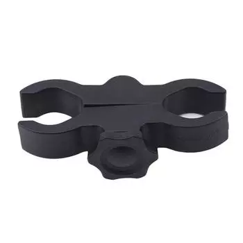 Дизайн интерьера Зажим для фонарика Тактические аксессуары Спорт на открытом воздухе Зажимная трубка One Size чёрный