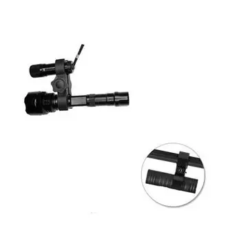 Дизайн интерьера Зажим для фонарика Тактические аксессуары Спорт на открытом воздухе Зажимная трубка One Size чёрный