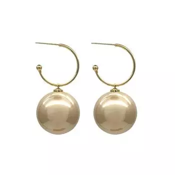 Дизайн Мода Преувеличенный Жемчужный Ухо Подвеска Супер Сказочный Темперамент Два Способа Ношения Крупных Жемчужных Сережек Женщин