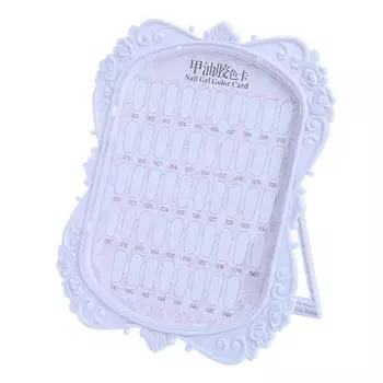 Дизайн ногтей, демонстрирующий полку для ногтей, гель-лак для ногтей, цветная карта, доска для наращивания ногтей, инструменты для демонстрации маникюрного салона розовый