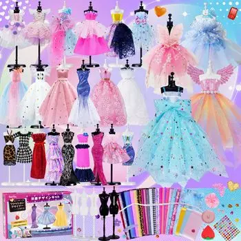 дизайн одежды туловище набор для изготовления поделок ручной работы швейный подарок для старшей начальной школы подарок на день рождения выкройка и набор для шитья без шитья, 5, игрушка, комплект,