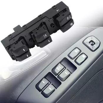 Дизайн переключателя управления окном, гладкая поверхность, изысканный износостойкий 93570-2Z000, передний левый автомобиль