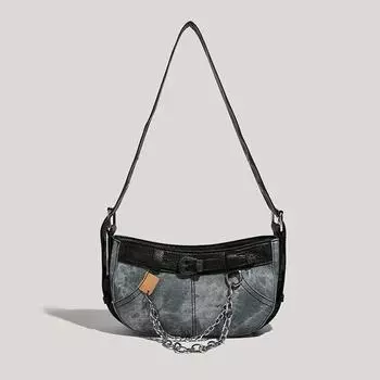 Дизайн персонализированных элементов: Милая и классная сумка подмышкой для женщин, универсальная и модная сумка, сумка через плечо и сумка на цепочке