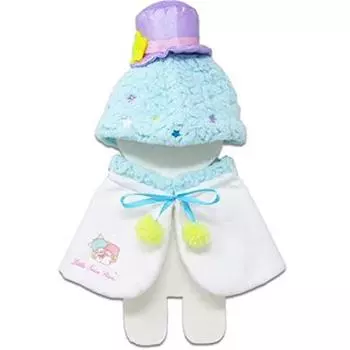 Дизайн Плюшевый Костюм M Little Twins Stars Kiki Одежда для Плюшевых Игрушек Шляпа Боди Комплект Возраст 6 лет и старше Шляпа 17 см [Институт Найто] и ширина примерно