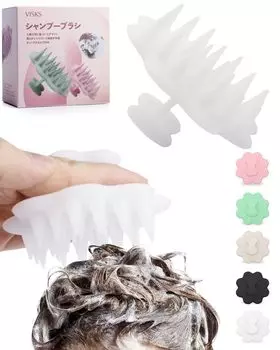 Дизайн щетки для шампуня VISKS x Силиконовый материал x Щетка для глубокого массажа кожи головы в качестве подарка на здоровье или подарка на день рождения для родителей и щетка для ухода за кожей головы