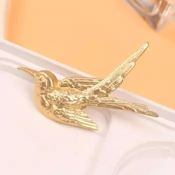 Дизайн Sense Niche Французская мода Ретро Золотая ласточка Брошь Роскошные аксессуары для корсажа