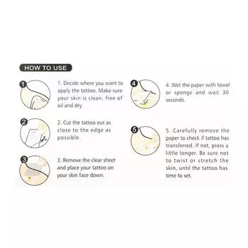 Дизайн шрам формы временные татуировки наклейки боди-арт водонепроницаемые татуировки