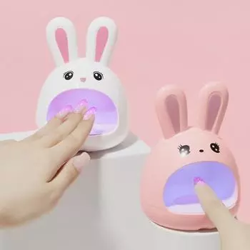 Дизайн УФ-лампы для ногтей 24 Вт. Прекрасная быстросохнущая мини-портативная светодиодная машина для кроликов. D