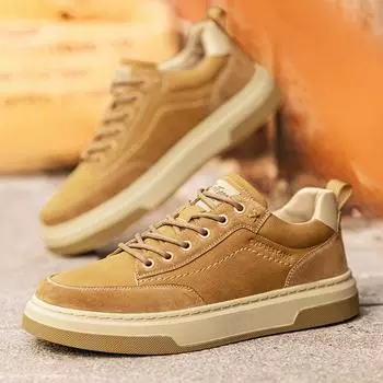 Дизайнерская брендовая модная походная обувь с массажной подошвой, мужская повседневная обувь из натуральной кожи, мужская обувь для поездок на работу, бесплатная доставка 39 чёрный