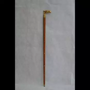 Дизайнерская деревянная трость из палисандра и латуни, трость с латунным наконечником 36 Inch коричневый