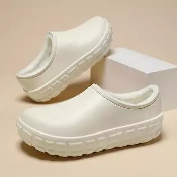 Дизайнерская кухонная обувь Мужские сабо для отдыха на природе Plaltfotm Повседневная водонепроницаемая обувь для дождя Нескользящая обувь для ресторана Маслостойкая обувь для шеф-повара 36-37