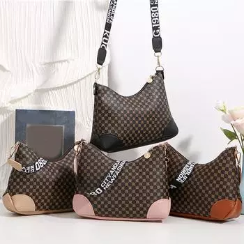 Дизайнерская мода классическая печать высокое качество мягкая искусственная кожа женские сумки через плечо для женщин роскошные сумки через плечо 25x8x19cm хаки