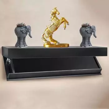 Дизайнерская полка Magicflap с секретным отделением, скрытая плавающая полка, настенное решение для хранения, скрытая мебель