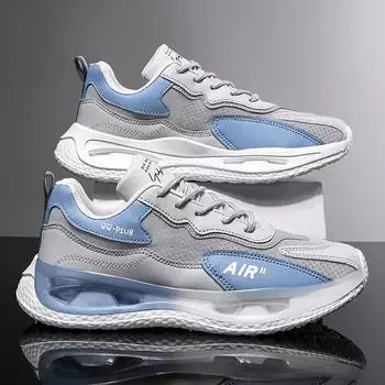 Дизайнерская повседневная обувь, мужские дышащие износостойкие кроссовки на шнуровке, кроссовки, модные туфли на платформе Chaussure Homme 39