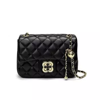 Дизайнерская сумка, модная сумка с клапаном, сумки через плечо для женщин, сумка через плечо, женская маленькая сумка чёрный