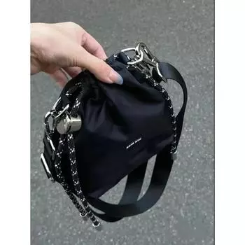 Дизайнерская женская сумка Luxur Femme Trend Mini Shoulder Bag Crossbody Дизайнерские женские сумки чёрный