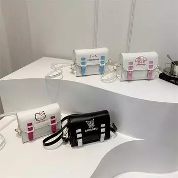 Дизайнерская женская сумка-мессенджер Sense Bag, симпатичная контрастная цветная маленькая квадратная сумка