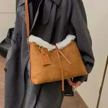 Дизайнерские большие сумки через плечо из искусственной кожи для женщин 2024 года, зима 2020 года, новый тренд, женская модная сумка через плечо, сумки чёрный