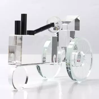 Дизайнерские художественные кристаллы механические украшения для автомобилей модель комнаты офис продаж дома гостиная рабочий стол креативные украшения