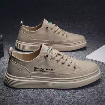 Дизайнерские кожаные повседневные туфли для мужчин, классические вулканизированные мужские трендовые роскошные кроссовки для ходьбы и бега для мужчин 39