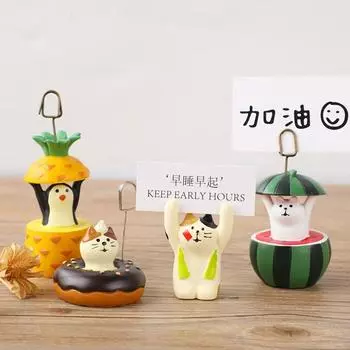 Дизайнерские подставки для заметок Hands Up Desktop Crafts Desk Memo Holder Photo Stander Держатель для заметок с сообщениями Держатель для фотокарточек 04