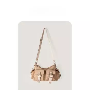 Дизайнерские роскошные сумки через плечо, сумки женские, с несколькими карманами, модная нейлоновая сумка через плечо, дорожная, повседневная, универсальная, корейский стиль, новая