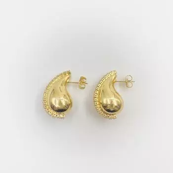 Дизайнерские серьги-пусеты с бриллиантами в форме капли воды, Модные ювелирные украшения для женщин