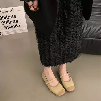 Дизайнерские серебристые женские балетки, модные женские повседневные балетки на мягкой подошве, весенние женские удобные балетки с неглубокой подошвой 35 коричневый