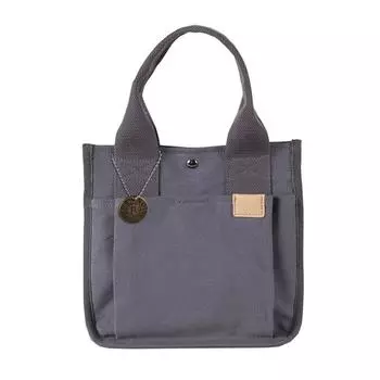 Дизайнерские сумки из холста для женщин, новая модная повседневная сумка-шоппер большой вместимости, водонепроницаемая дорожная сумка Bento