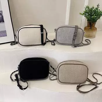 Дизайнерские сумки-тоут для женщин, маленькая сумочка и сумки, сумка через плечо, роскошная сумка на цепочке, модные холщовые сумки на плечо 21x6x14cm хаки