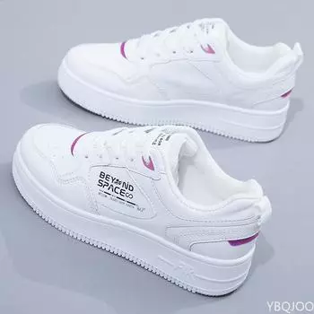Дизайнерские женские кроссовки, модные дышащие нескользящие туфли, женские кроссовки с толстой подошвой, женская обувь для отдыха, большие размеры 2024 35