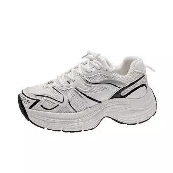 Дизайнерские женские массивные кроссовки, удобные, на широкой подошве, женские туфли на платформе, модная спортивная обувь 36