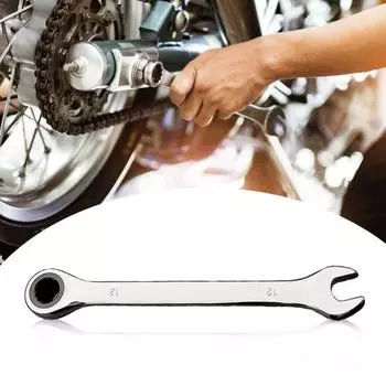 Дизайнерский ключ, 6–18 мм, 72 зуба, оборудование для мастерских с высоким крутящим моментом, универсальный комбинированный ключ с зубчатой передачей, 72 зуба 7mm