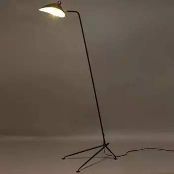 Дизайнерский напольный светильник Mouille Tripod для гостиной, спальни, декора, промышленного светильника Spider Arm, для помещений, заводской магазин US plug&Black