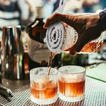 Дизайнерский шейкер для коктейлей, ситечко для льда, барные аксессуары, фильтр из нержавеющей стали, барная утварь, барные инструменты