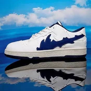 Дизайнерский смысл японские туфли для доски 2024 года, осенний тренд, мужская новая повседневная обувь, кожаные туфли большого размера на плоской подошве 39