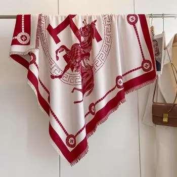 Дизайнерский стиль, имитация кашемирового шарфа, высококачественный шарф, женский теплый большой квадратный шарф, накидка цвета черного кофе, шаль 140*140cm