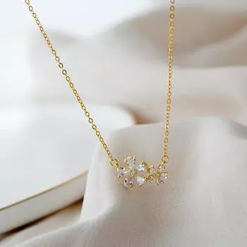 Дизайнерское ожерелье для женщин Простое Темпераментное ожерелье Niche Clavicle Chain Clavicle ожерелье ожерелье