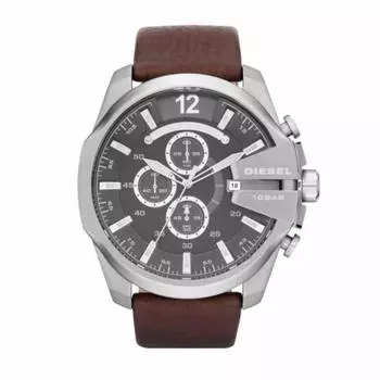 Дизель - DZ4290 - Montre Homme - Кварцевый хронограф - Chronomtre Aiguilles luminuses - Браслет Cuir Marron