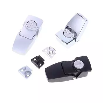 Dk604 пряжка замок нержавеющая сталь шкаф защелка ящик безопасности тумблерный замок с двумя ключами серебряный