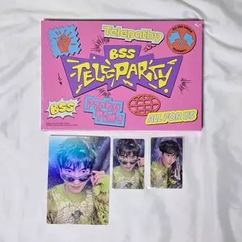 Dk Set Bu Seok-sun Weverse Fan Party Photocard Teleparty Unreleased Album Seventeen